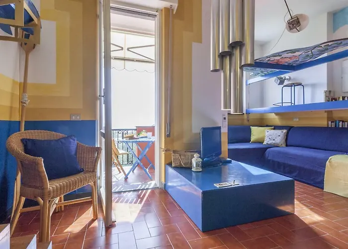 アパート Il Nido Del Pavone モンテロッソ・アル・マーレ