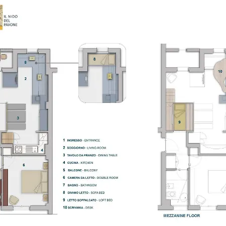 Il Nido Del Pavone Apartment *
