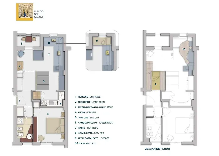 Il Nido Del Pavone Apartment *